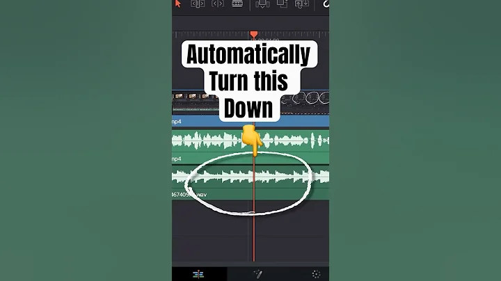 Automatically DUCK your Music when You Speak - DaVinci Resolve