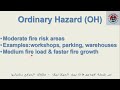 Light Hazard vs Ordinary Hazard vs Extra Hazard | Firefighting Explained