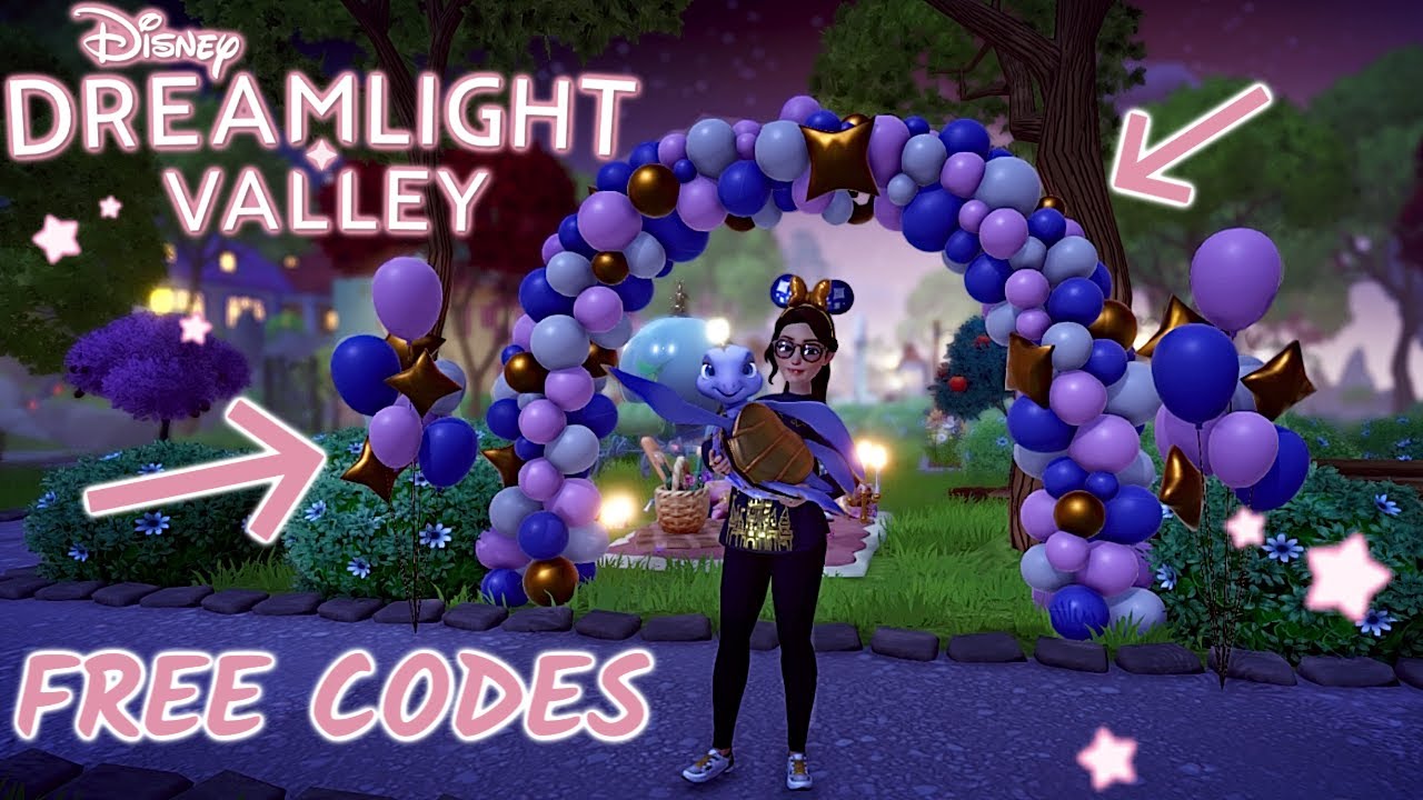 FREE CODES CELEBRATION SHOWCASE | Disney Dreamlight Valley - YouTube