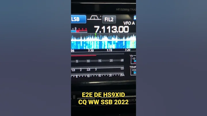 E2E DE HS9XID CQ WW SSB 2022
