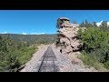 Rio Grande Scenic Railroad – Fake Driver’s Eye View - La Veta to Fir (Colorado)