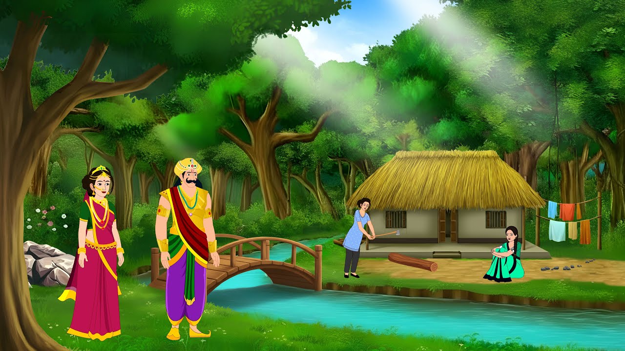 तालाब किनारे बदकिस्मत लड़की | MORAL STORIES | CARTOON | HINDI KAHANIYA | HINDI STORY |