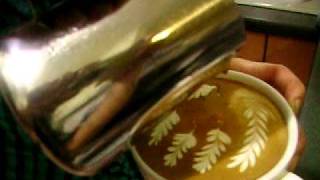 Latte Art: 6 Rosetta in one cup by Pat