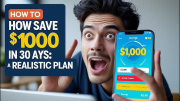 How to Save $1000 in 30 Days | Simple Money Saving Hacks