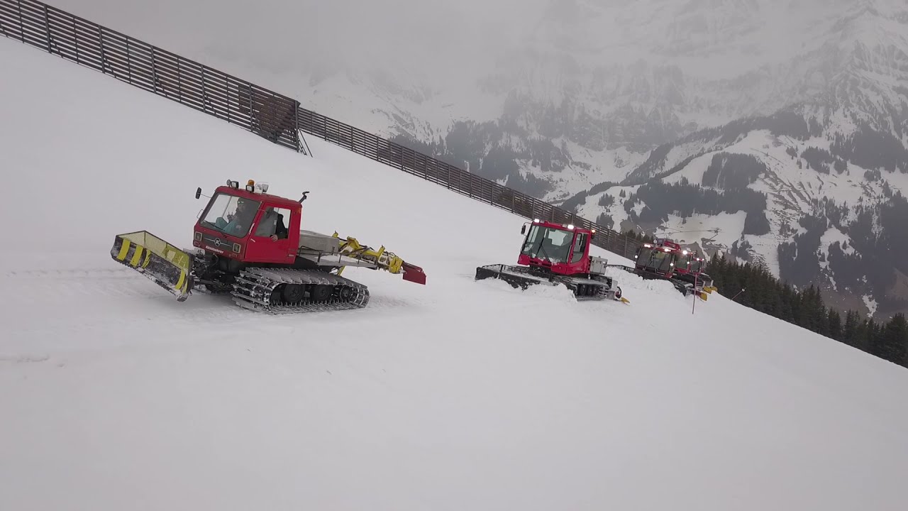 Pistenbully - Treffen Tschentenalp
