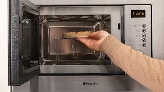 Hotpoint MWH122.1X Microwave - YouTube