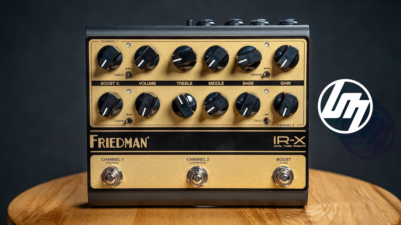 Friedman IR-X Dual-Channel Tube Preamp Review | Better Music