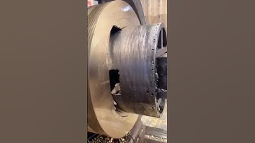 Cnc# lathe#threading# #internal thread  #shorts #video #howto