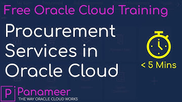 Oracle Cloud Tutorial Ep 0025 | Procurement Services in Oracle ERP Cloud (All You Need in 4 Mins)
