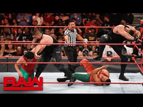 Rich & Rex Gibson vs. The Authors of Pain: Raw, June 25, 2018