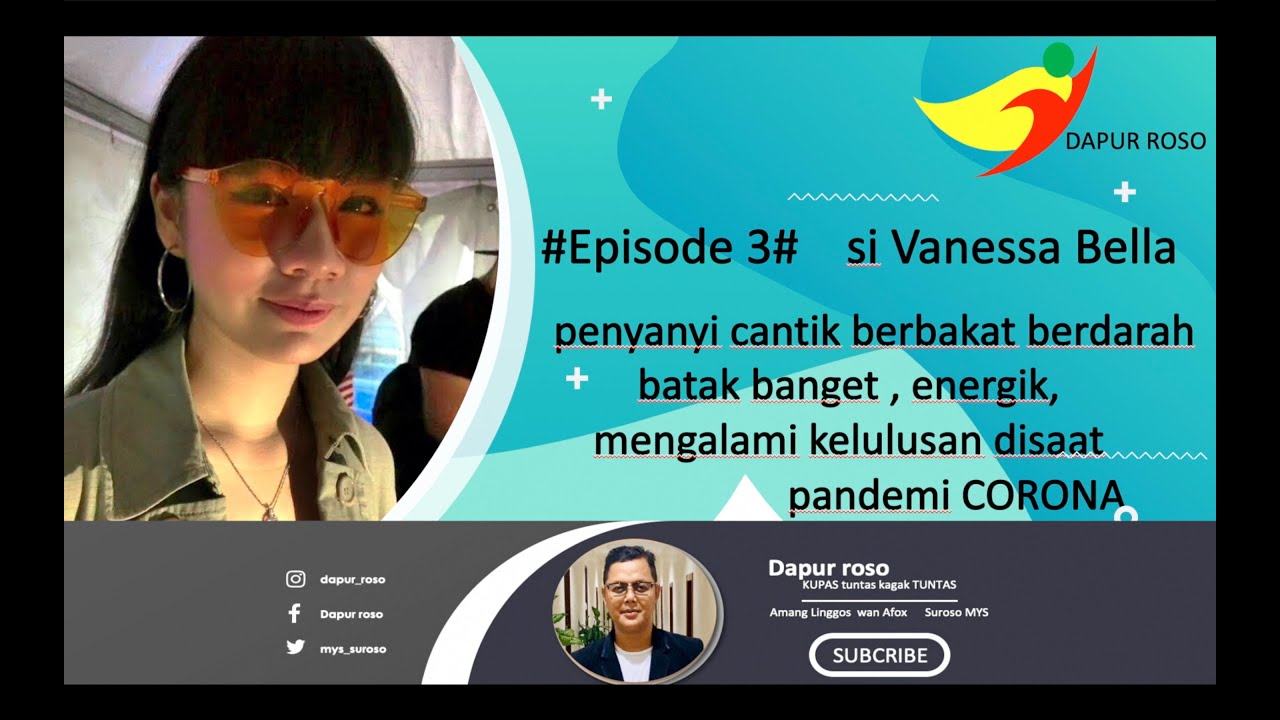 Vanessa Bella penyanyi cantik,berbakat asal batak, gimana ya rasa lulus