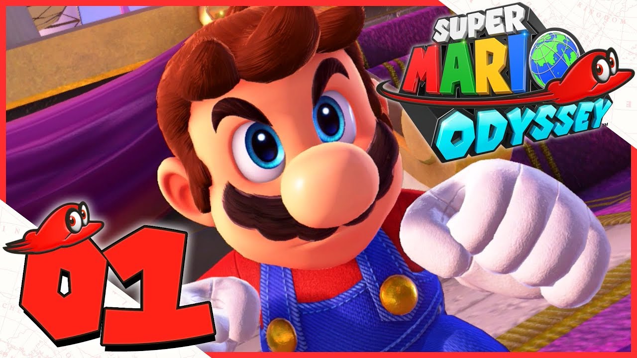 Super Mario Odyssey Walkthrough - Part 1 - Cascade Kingdom, Super Mario  Odyssey