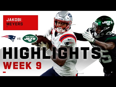 Jakobi Meyers Runs Rampant All Over the Jets w/ 169 Receiving Yds | NFL 2020 Highlights