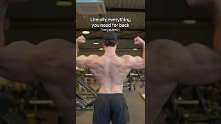 Literally All You Need For Back  Part 2