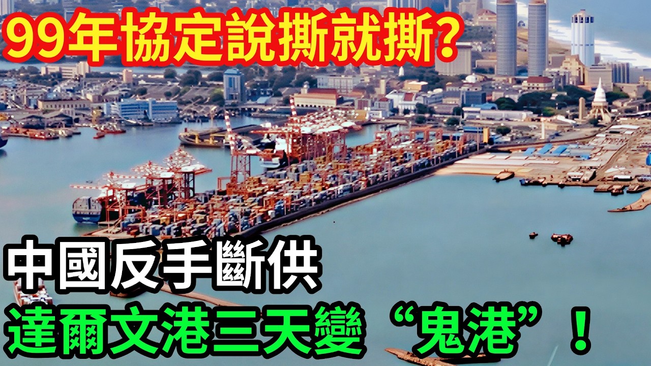 99年租約說撕就撕？ 中國一招反殺，達爾文港連夜癱瘓！【智造大國】#科普  #工程 #超級工程 #中國基建#建造#科技