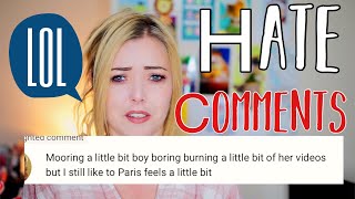 Reading My Hate Comments