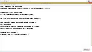 como descargar transformice exe ( para alan ezama )