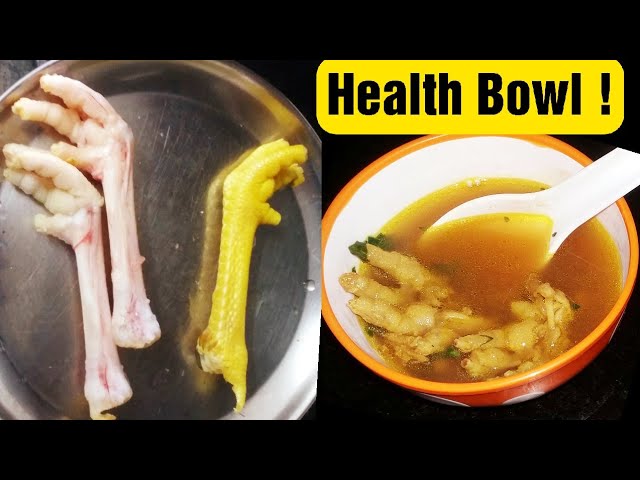 Chicken Feet Soup / Chicken Foot Soup / Chicken Leg Soup / Koli Kaal Soup in Tamil / கோழி கால் சூப் | Food Tamil - Samayal & Vlogs