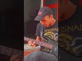 Complex bass guitar video
