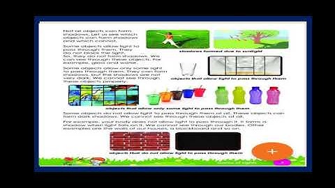 EVS Class 2 Lesson no 10 Game of lights part 2