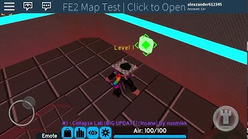 [Fe2 Map Test] [Mobile] Collapse Lab