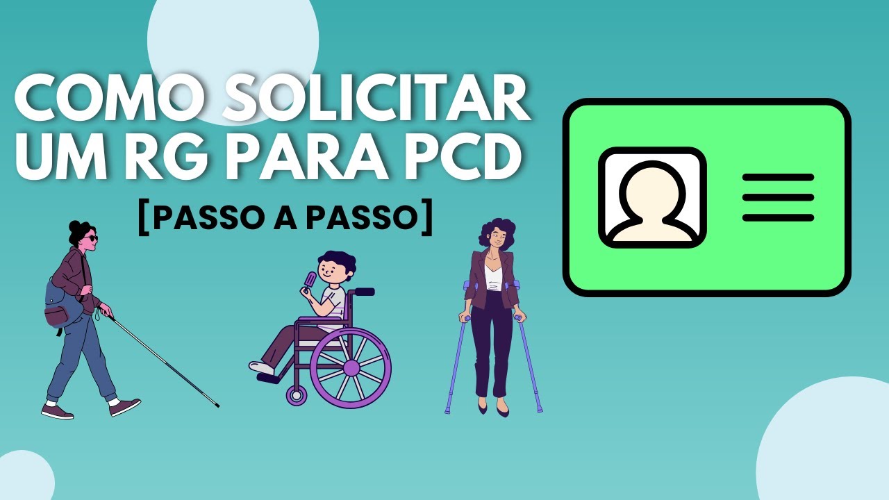 Como solicitar um RG para PCD [Passo a Passo] - YouTube