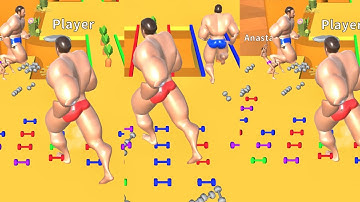 Muscle Race 3D 🌈🌈🌈All Levels Walkthrough Android, iOS Gameplay New BiG UPDATE✅ (PART-1)