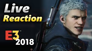 E3 2018 - Devil May Cry 5 - LIVE Reaction