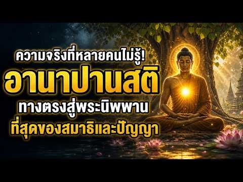ความจริงที่หลายคนไม่รู้! อานาปานสติคือทางตรงสู่พระนิพพาน รวมที่สุดของสมาธิและ...