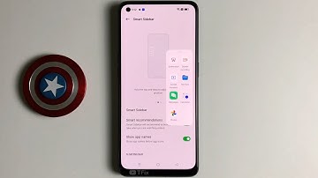 Smart Sidebar on OPPO Reno7 Android 12