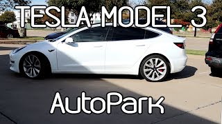 Tesla Model 3 Parking Assist