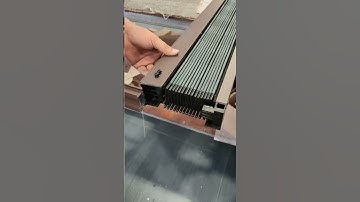 40 extremely narrow folding screen door, using aluminum plate mesh, push and pull smooth