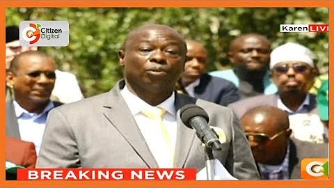 “I will not let the hustler nation down,” Rigathi Gachagua after being named Ruto’s running mate