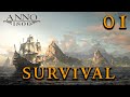 Anno 1800 New SURVIVAL - Extreme Difficulty - War vs 3 HARD AI & Modded || Strategy RTS 2020