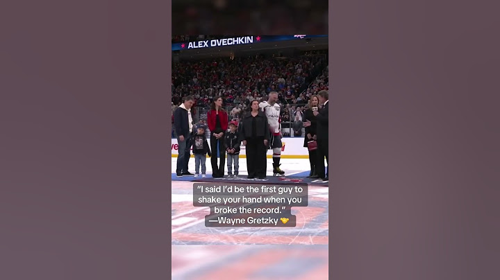 Wayne Gretzky kept his promise to Alex Ovechkin 👏