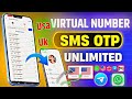 Get FREE USA Virtual Number For WhatsApp, Telegram OTP Verification | Fake whatsapp kaise banta hai
