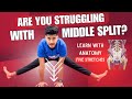 How to practice split  5 stretches to learn middle split  learn split anatomy and chair tricks