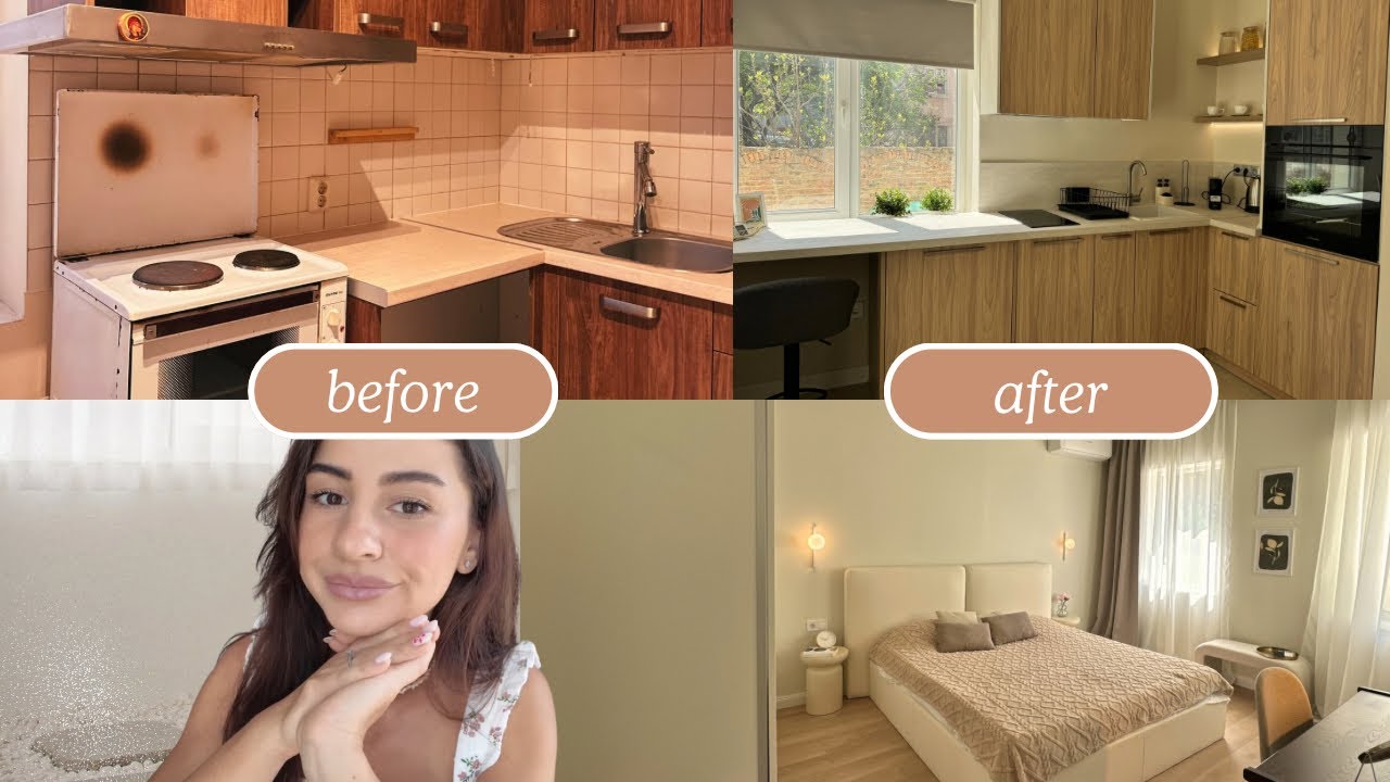 🏚️ПРЕДИ и СЛЕД 🏠: Как превърнахме обикновен апартамент в уютно Airbnb място … 🛠️