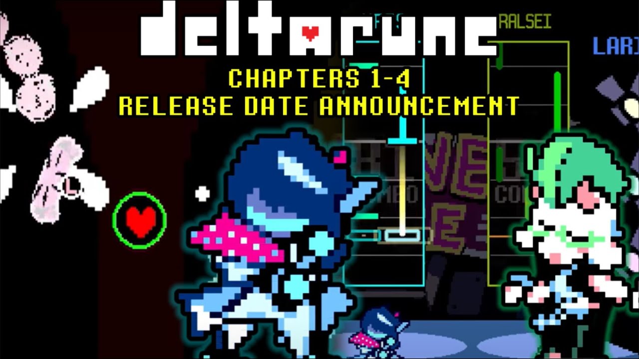 Deltarune Chapter 3 & 4 Release Date Announcement Newsletter - YouTube