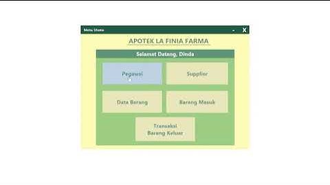 Simulasi Program Aplikasi Skripsi UNINDRA | Muhammad Rafly | 201943500497