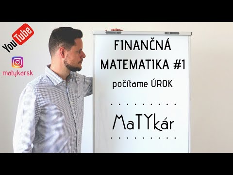 Video: Ako vypočítate jednoduchý úrok v 7. ročníku?