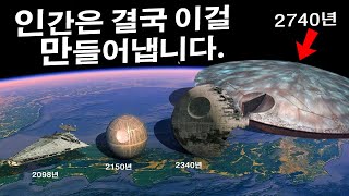 현실이될 우주선들의 미친 크기 비교. [ 소름 준비하세요 ]