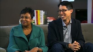Dr. Carla Hayden & Gene Luen Yang at the 2016 National Book Festival