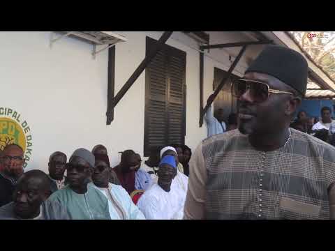 Levée du corps d'Habib Faye