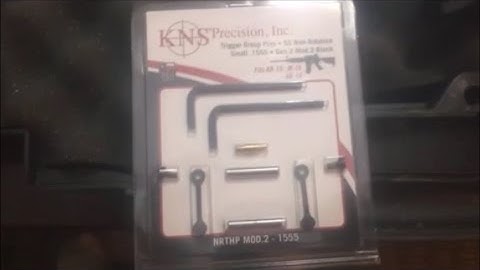AR-15 K&S Antiwalk/Antirotation Pins (Install and Review)