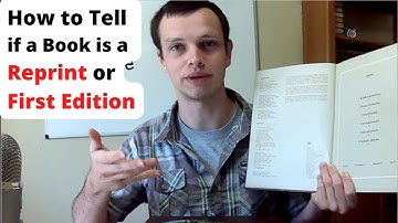 How to Identify First Edition Books: How to See if a Book is a Reprinting #2