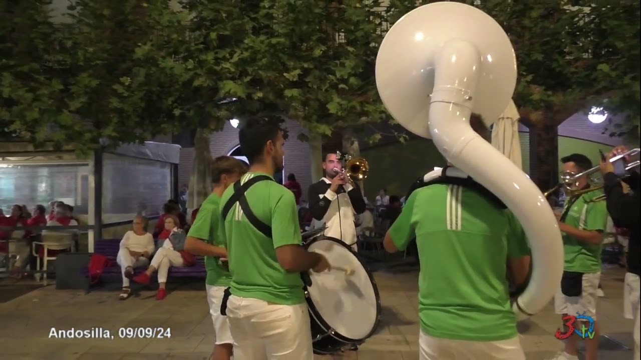 Andosilla, Patronales 2024, Concierto de la Charanga, 09-09-2024