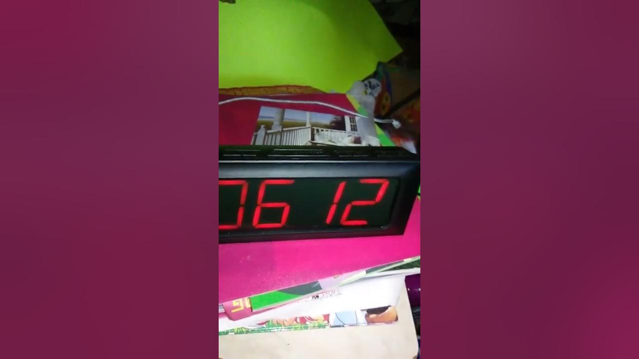 product review: Tzumi digital USB Alarm clock!!! - YouTube