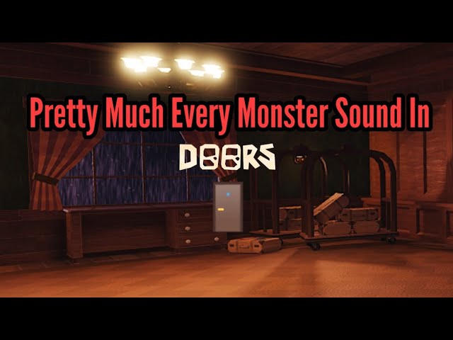 Roblox: Doors - Every Monster Sound! 