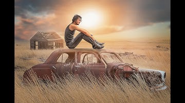 Under Sunset Photoshop Manipulation Tutorial Sk Creations